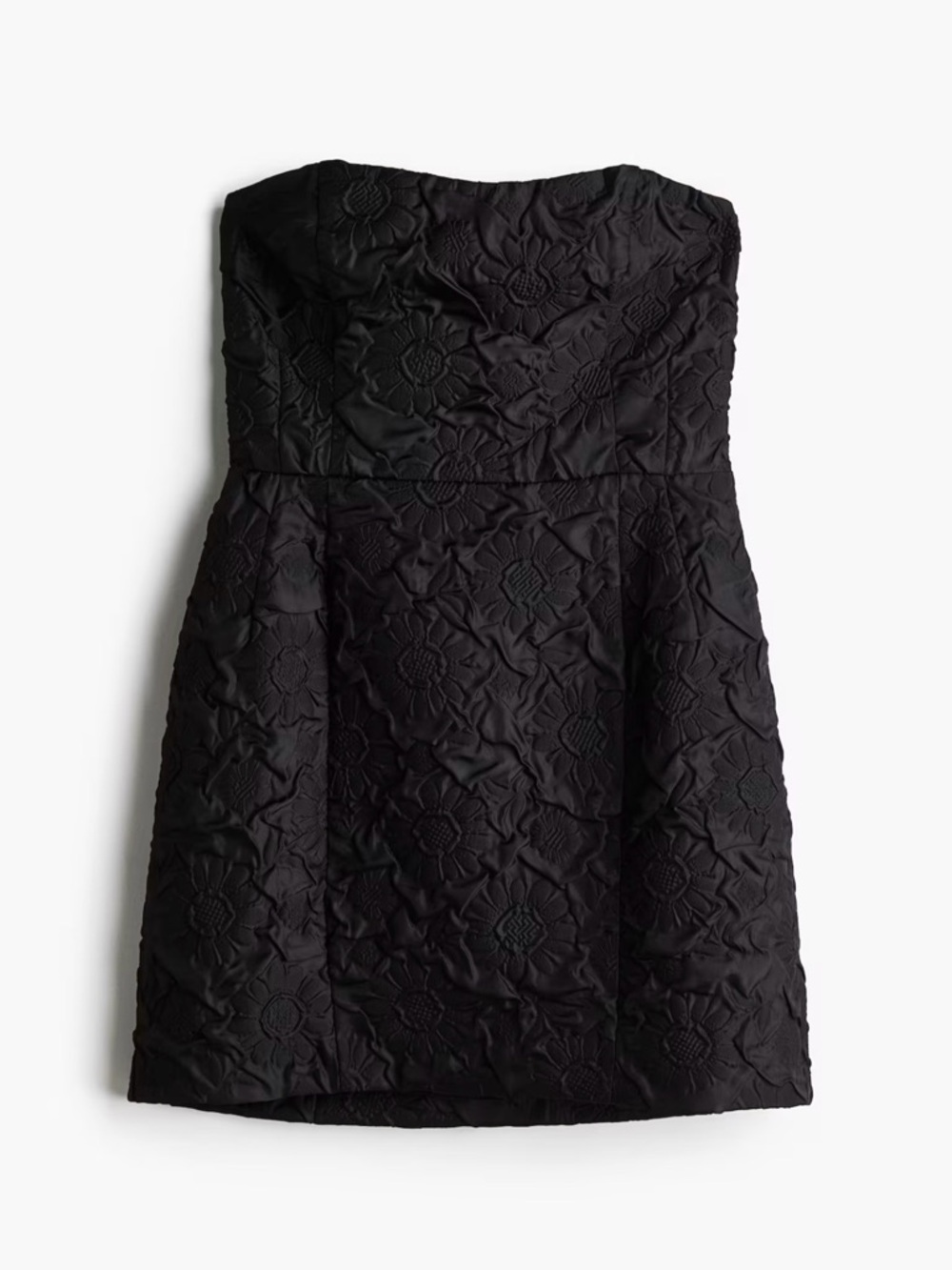 H&M Embossed Mini Dress
